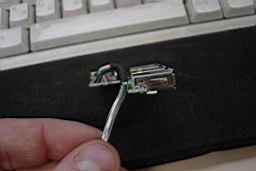 This is not toshiba - this is just noname small usb hub opened - there is RIGHT slim usb female connector, found it after solder in incorrect one :-(((